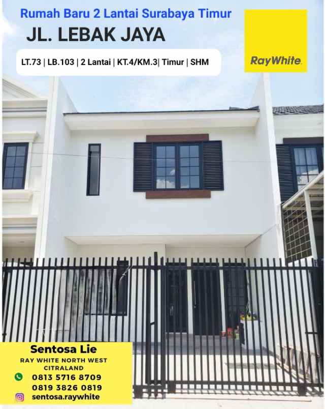 dijual rumah jalan lebak jaya