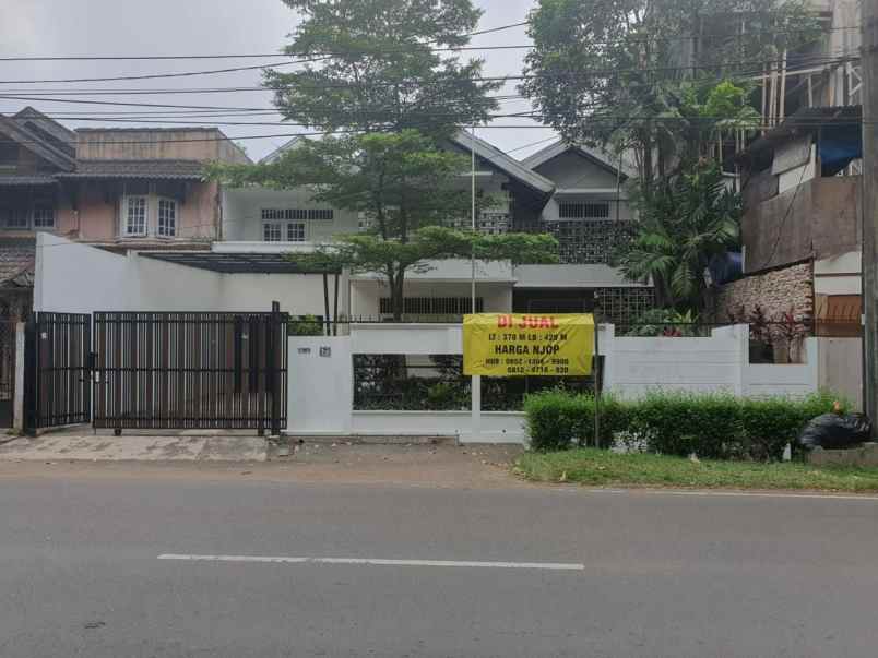 dijual rumah jl bintaro utara no 19 rt