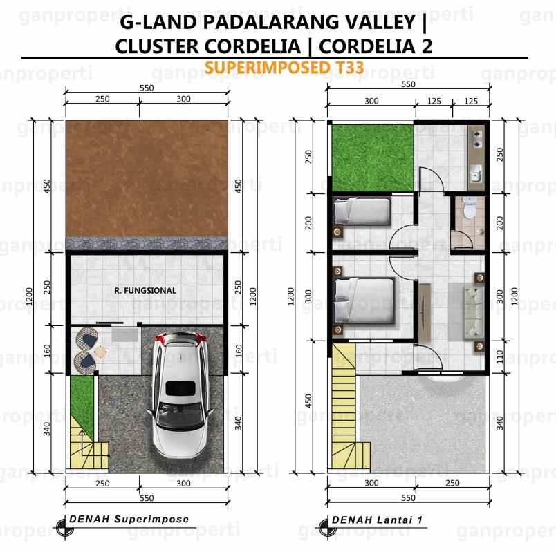 dijual rumah jl kepuh kidul jayamekar