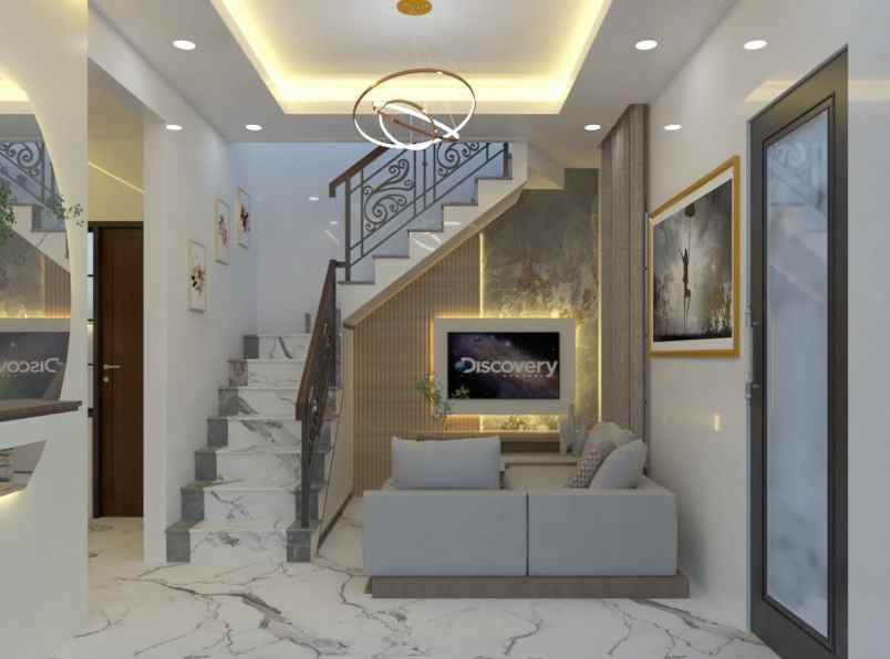 dijual rumah jl lembah kelapa dua depok