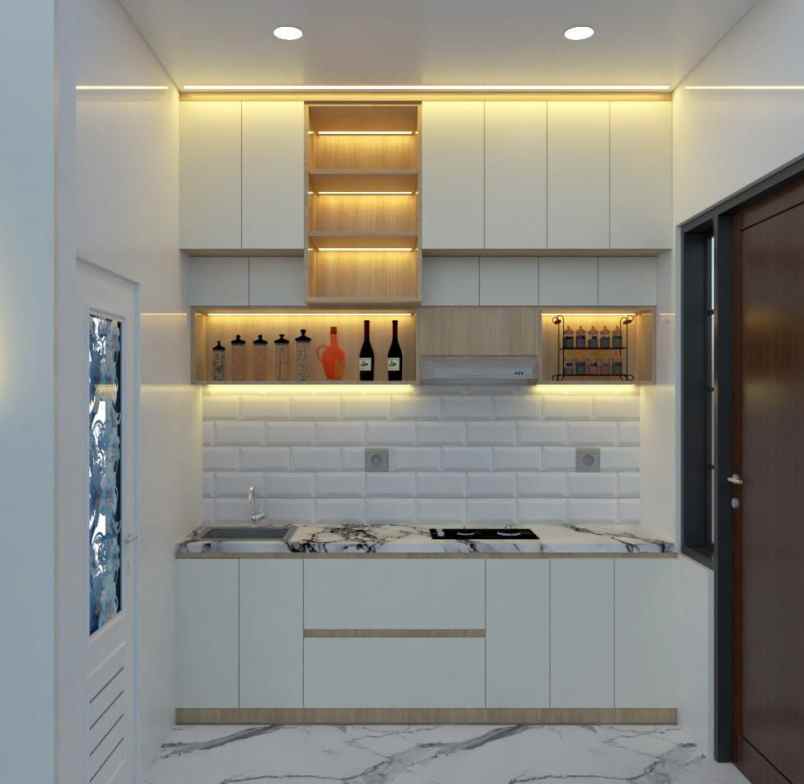 dijual rumah jl lembah kelapa dua depok