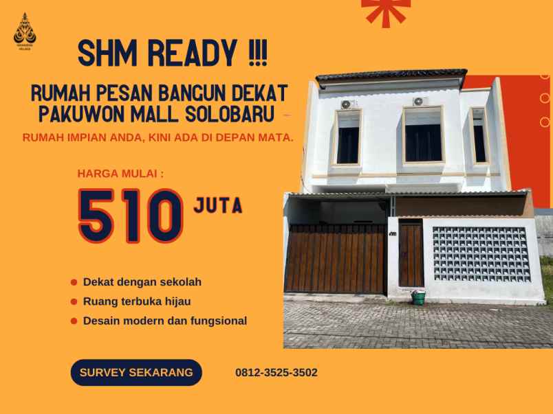 dijual rumah jl ovensari baki sukoharjo