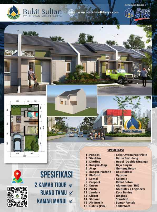 dijual rumah jl poros nasional