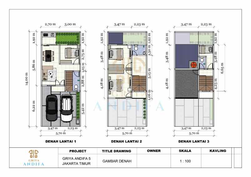 dijual rumah jl salamun