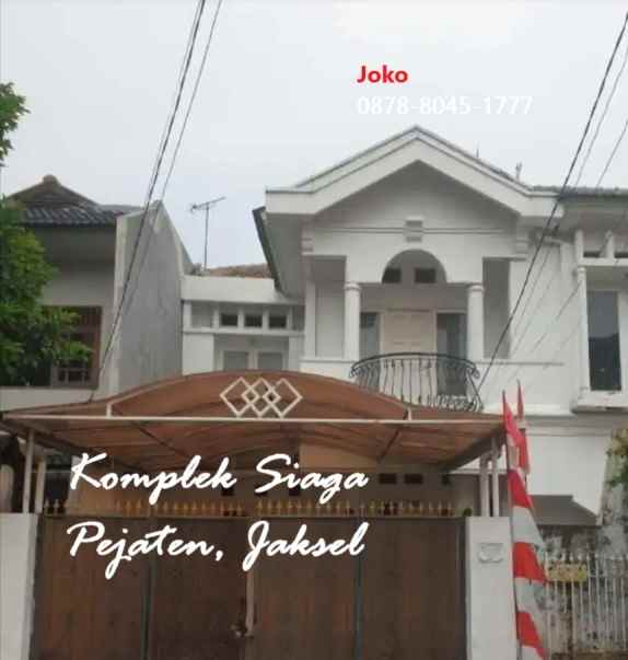 dijual rumah jl siaga