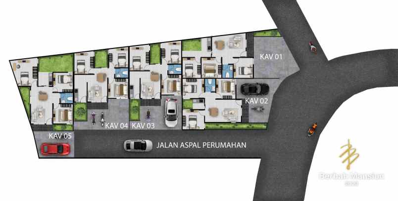 dijual rumah jl tampungan rt 04 rw 033