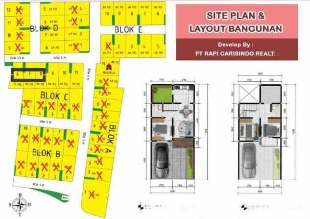 dijual rumah jl tlk langsa rt 2 rw 16