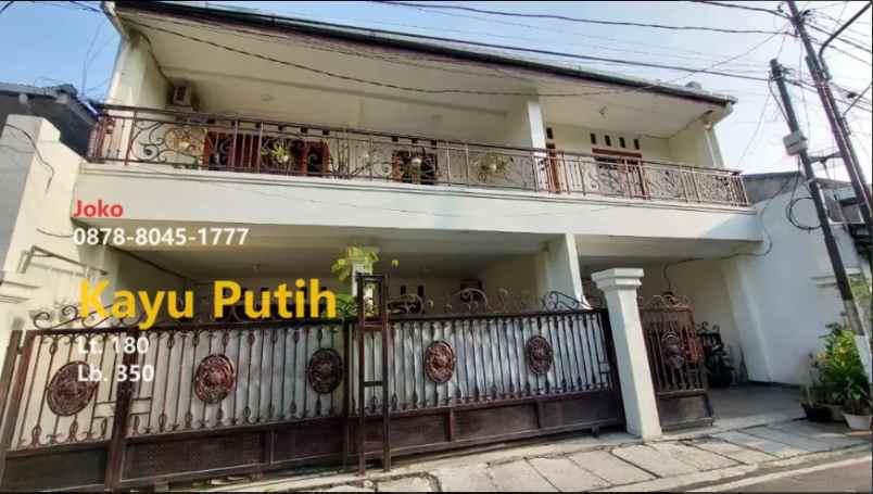 dijual rumah kayu putih