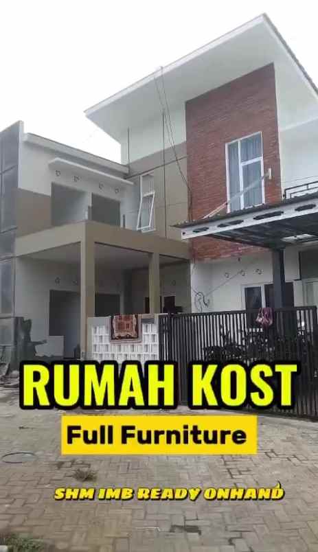 dijual rumah kos dekat kampus malang