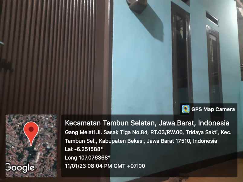 dijual rumah kp sasak tiga desa tridaya