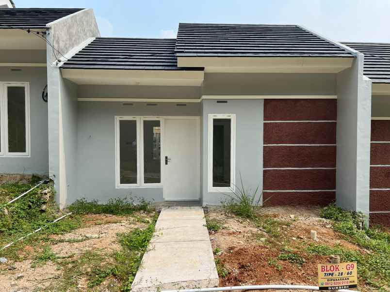 dijual rumah kuripan ciseeng bogor