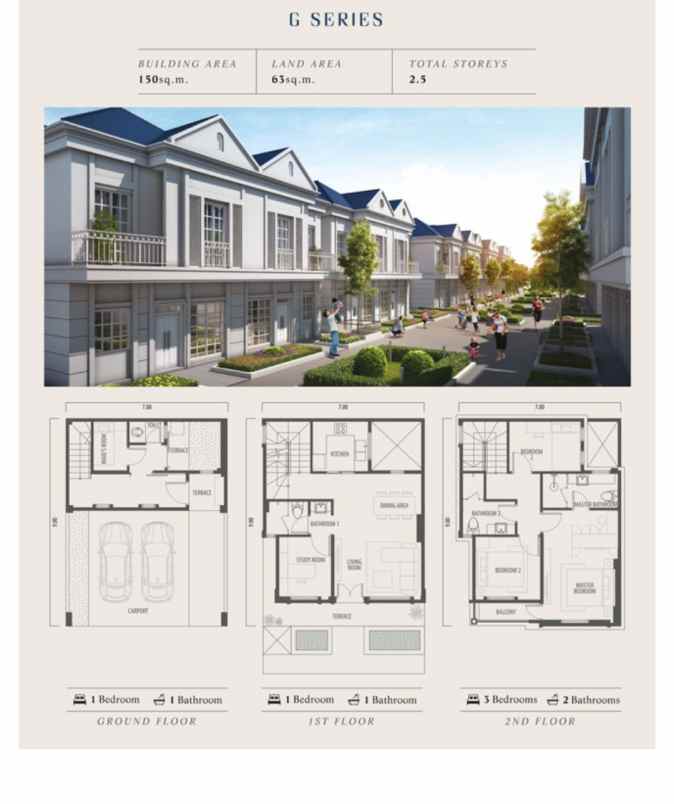 dijual rumah lavon swan city ii cluster