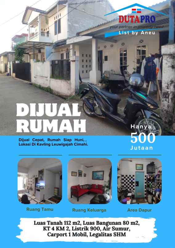 dijual rumah leuwigajah