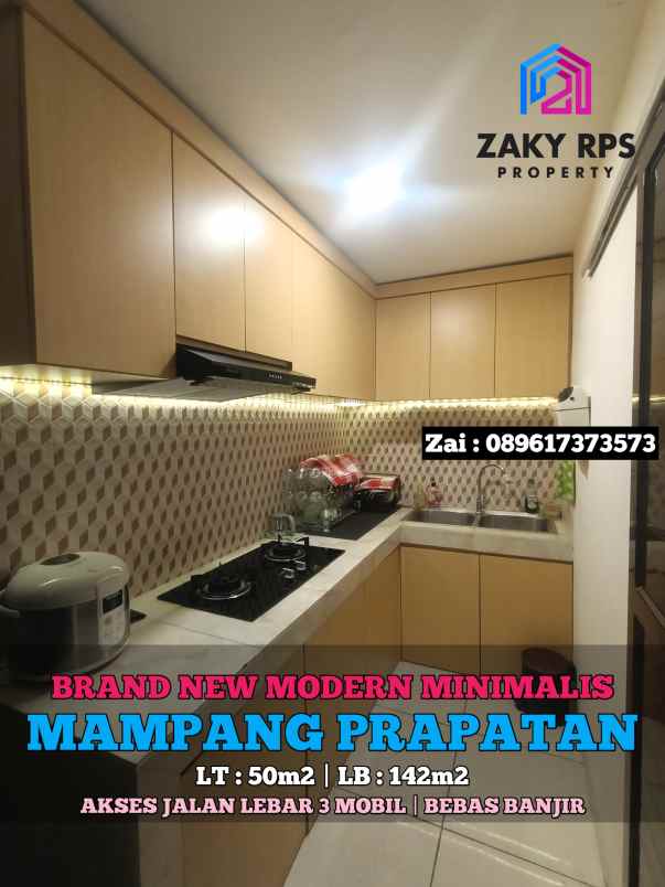 dijual rumah mampang prapatan