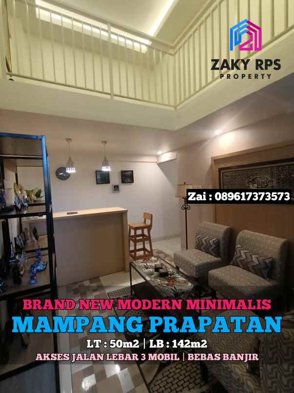 dijual rumah mampang prapatan