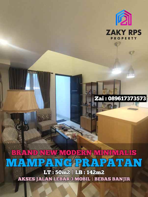 dijual rumah mampang prapatan