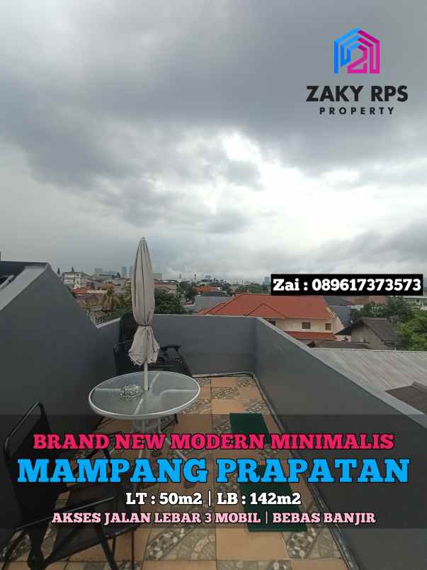 dijual rumah mampang prapatan