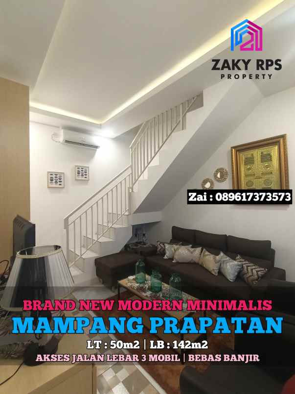 dijual rumah mampang prapatan