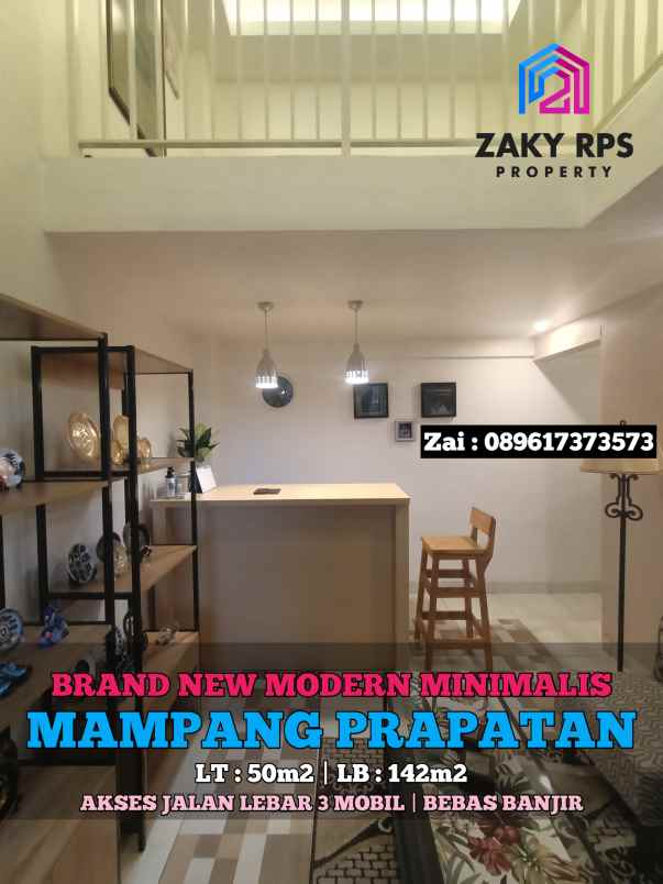 dijual rumah mampang prapatan