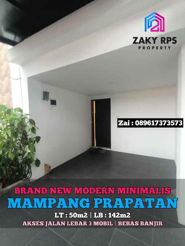 dijual rumah mampang prapatan