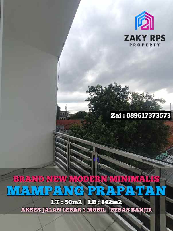 dijual rumah mampang prapatan