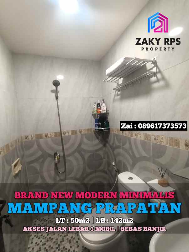 dijual rumah mampang prapatan