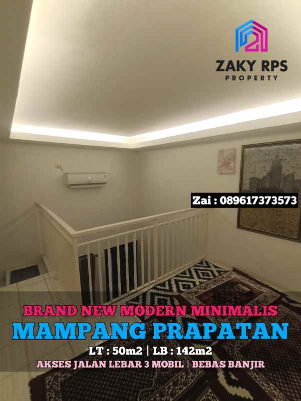 dijual rumah mampang prapatan