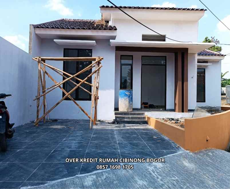 dijual rumah nanggewer cibinong bogor