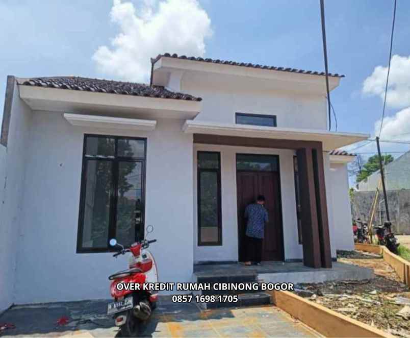 dijual rumah nanggewer cibinong bogor