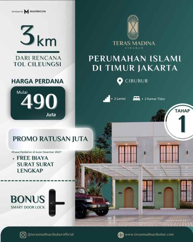 dijual rumah narogong cileungsi bogor