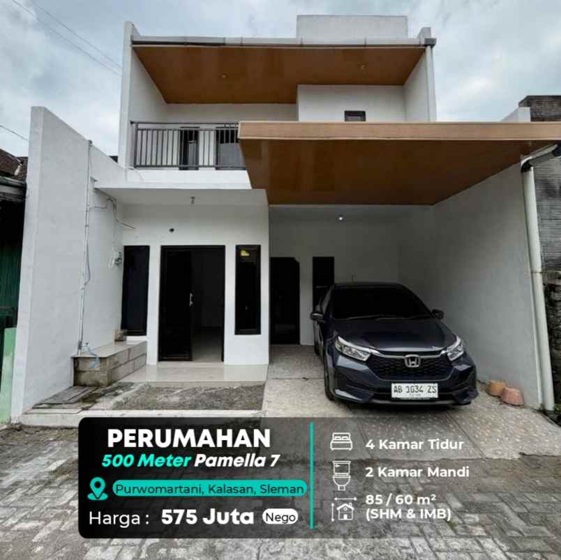 dijual rumah pamela 7
