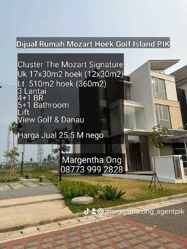 dijual rumah pantai indah kapuk