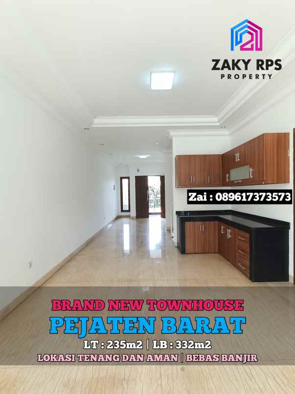 dijual rumah pejaten barat