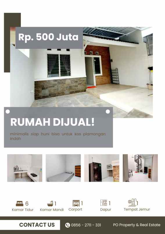 dijual rumah plamongan indah