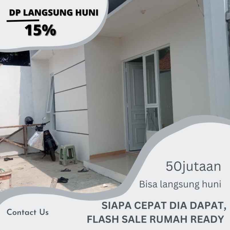 dijual rumah pondok benda