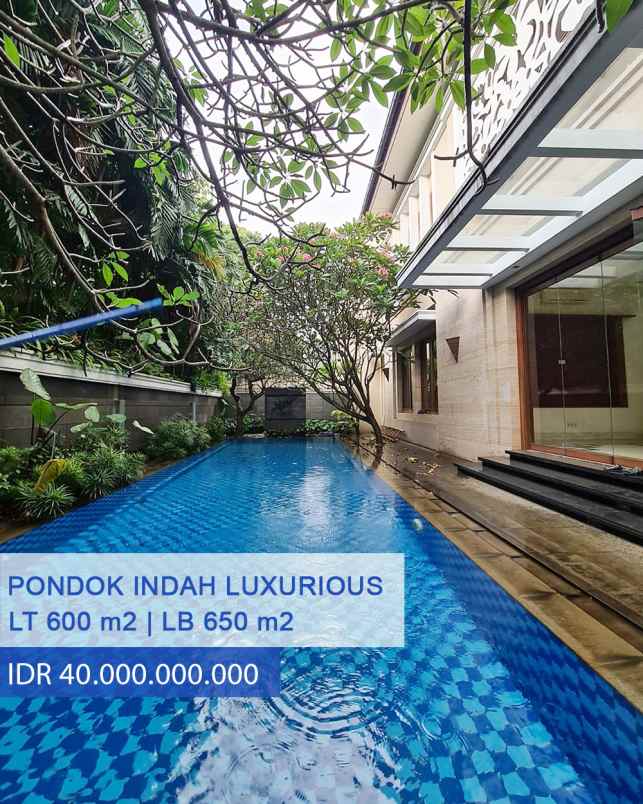 dijual rumah pondok indah jakarta selatan