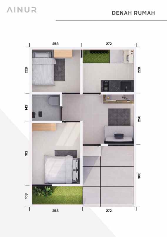 dijual rumah pondok rajeg cibinong