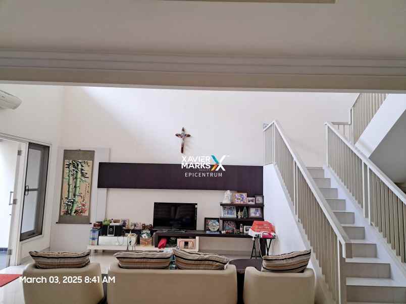 dijual rumah puri galaxy 2 lantai full furnish bagus