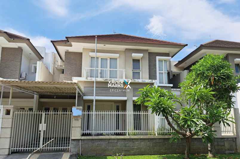 dijual rumah puri galaxy 2 lantai full furnish bagus