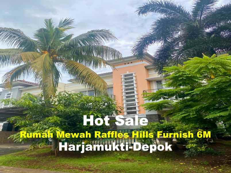 dijual rumah raffles hills housing