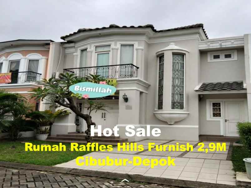 dijual rumah raffles hills housing