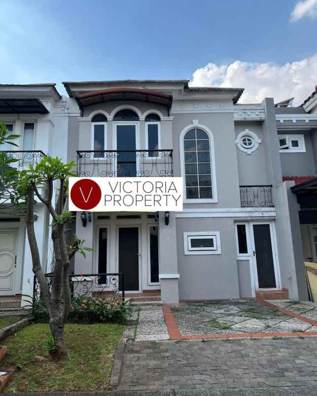 dijual rumah raffless hills cibubur