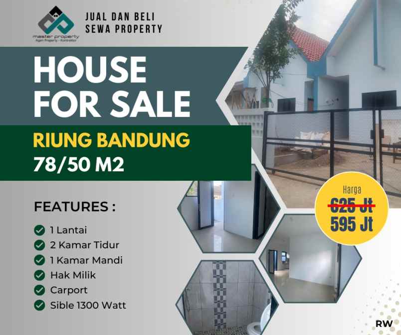 dijual rumah riungbandung