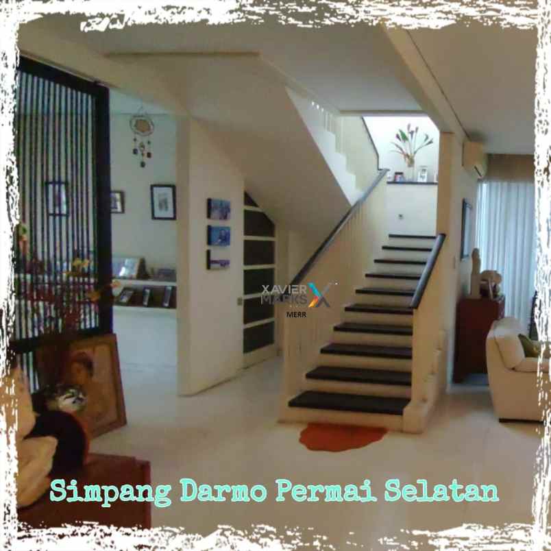 dijual rumah simpang darmo permai selatan