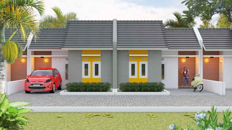 dijual rumah sindet