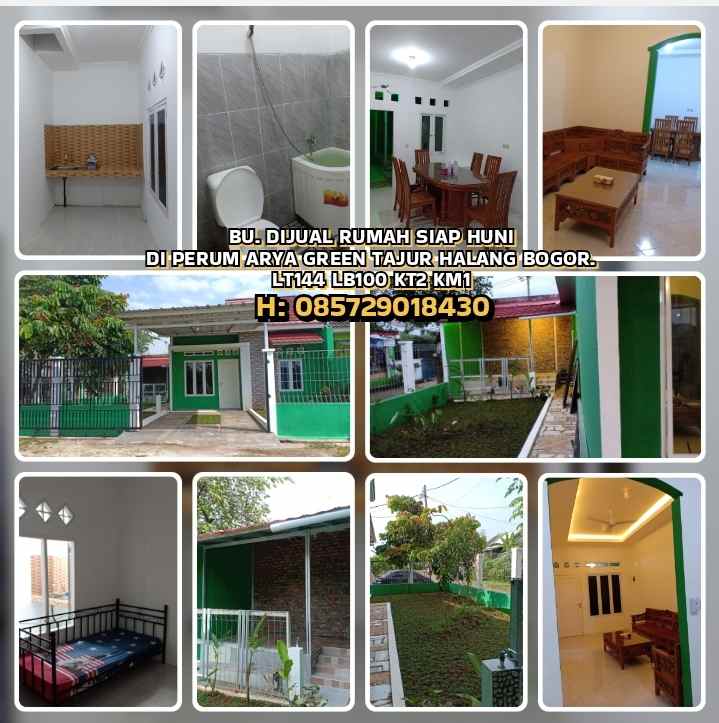 dijual rumah tajur halang bogor