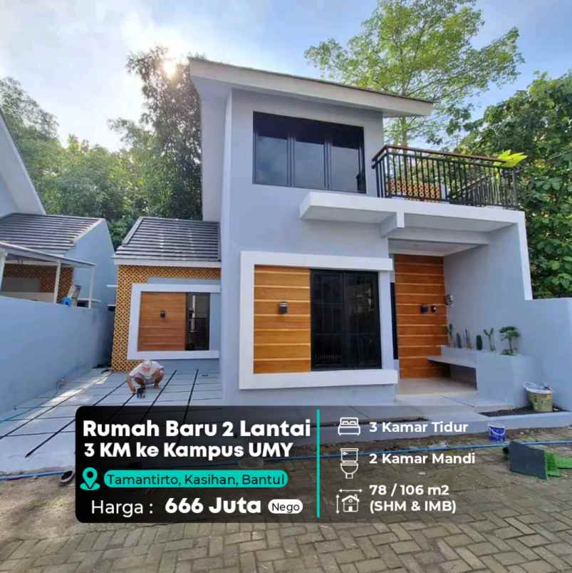 dijual rumah tamantirto