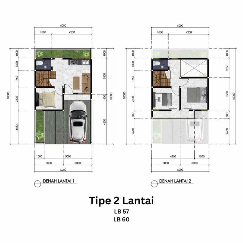 dijual rumah tambun