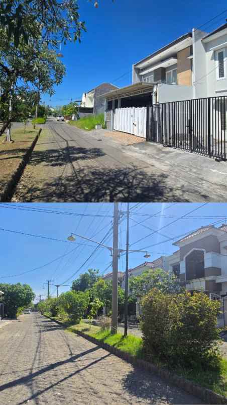 dijual rumah wiguna rungkut cluster favorit surabaya