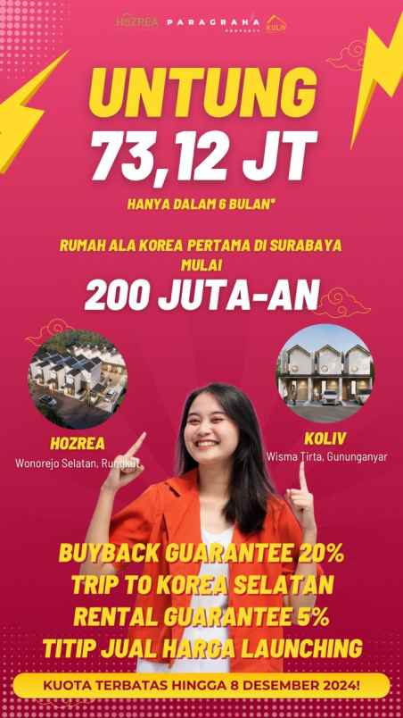 dijual rumah wonoeejo selatan